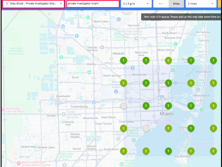 Grey Ghost Map Grid Ranking Miami